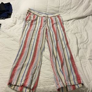 Old navy linen pants. Size Large. Working drawstring.